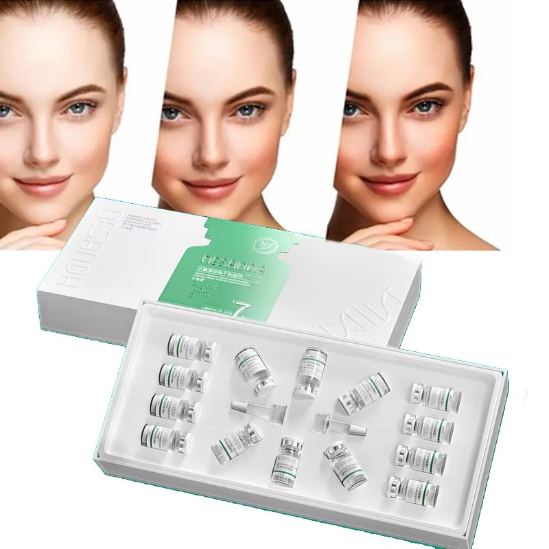 factory wholesale Whitening antioxidant anti-wrinkle skin hydration peptide factor freeze-dried powder serum set private label