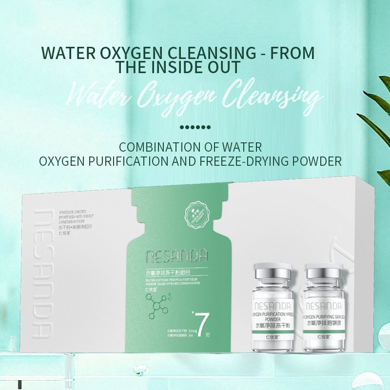 factory wholesale Whitening antioxidant anti-wrinkle skin hydration peptide factor freeze-dried powder serum set private label