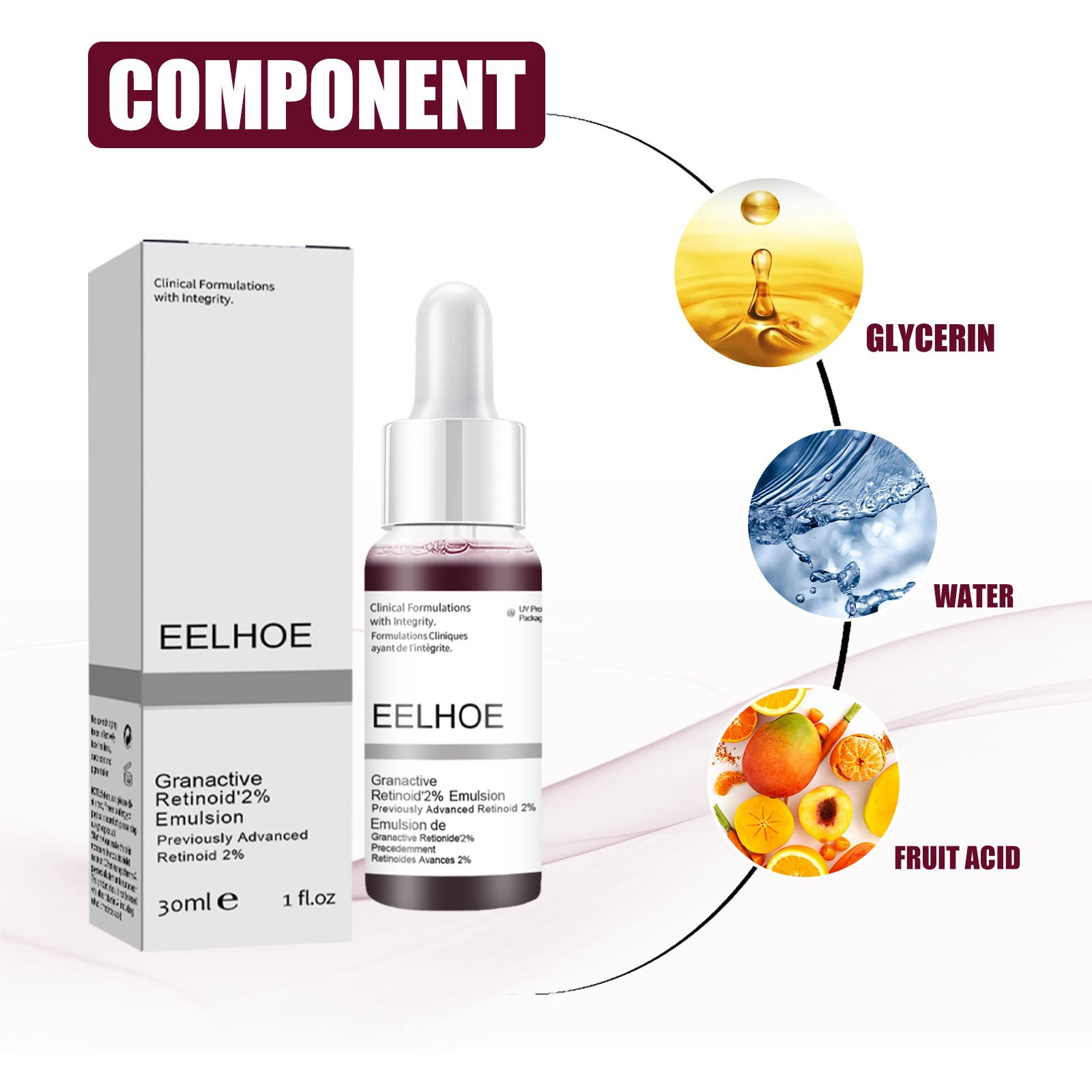 hot selling Salicylic acid serum hydrating Moisturizing fine lines repair Improve dry skin tone