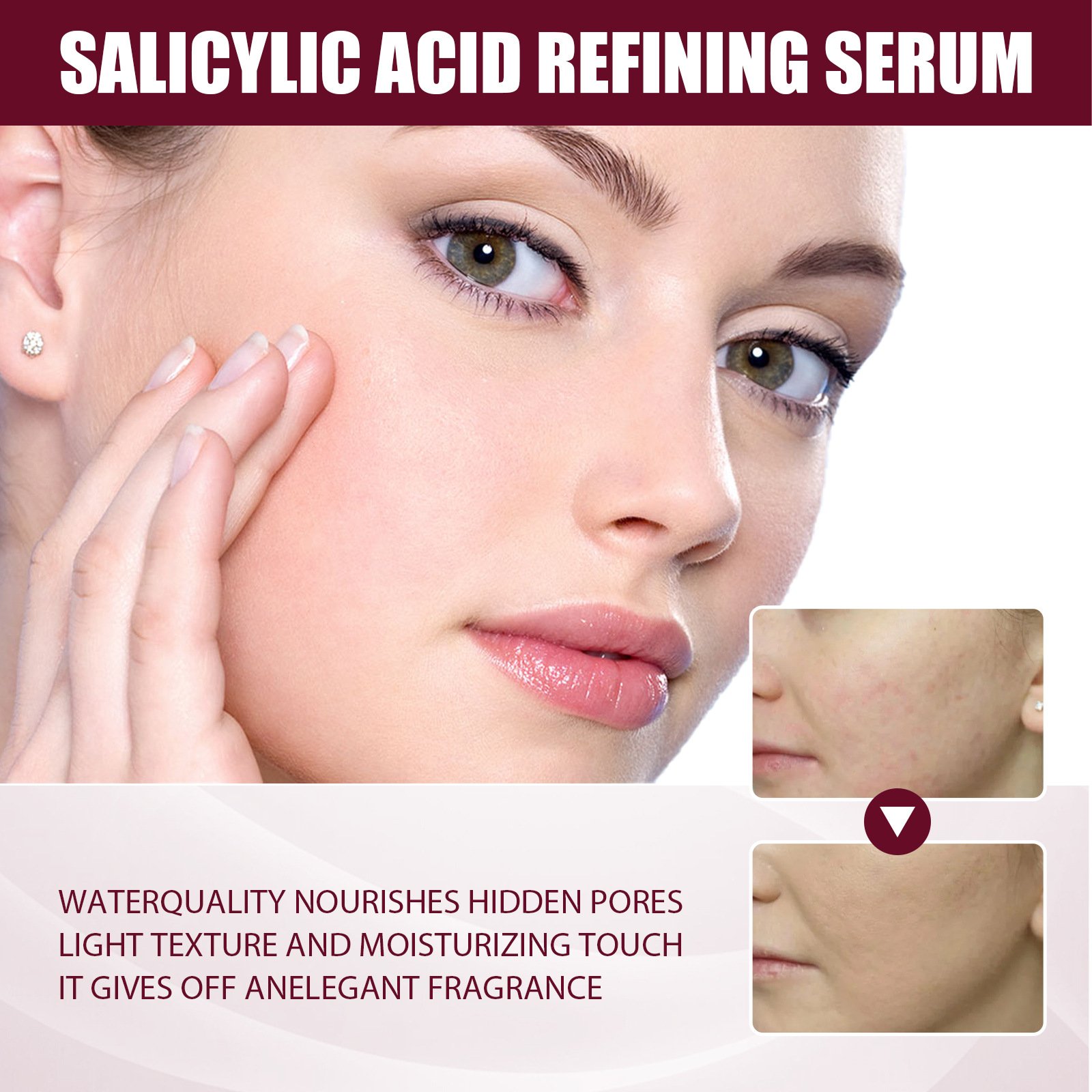 hot selling Salicylic acid serum hydrating Moisturizing fine lines repair Improve dry skin tone