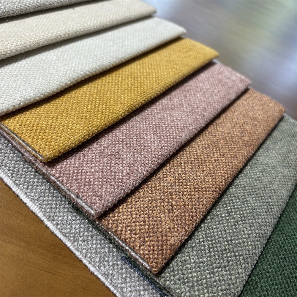 Linen Wholesale 100% pure linen sofa fabric ECO-friendly high quality organic linen fabric for furniture Vega 0215