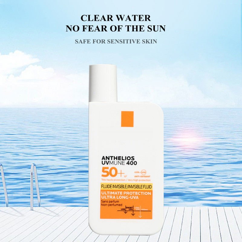 Organic Hydrating Lotion Face Cream SPF 50 Vegan Mineral Herb Sunscreen for Black Skin Oil-Free
