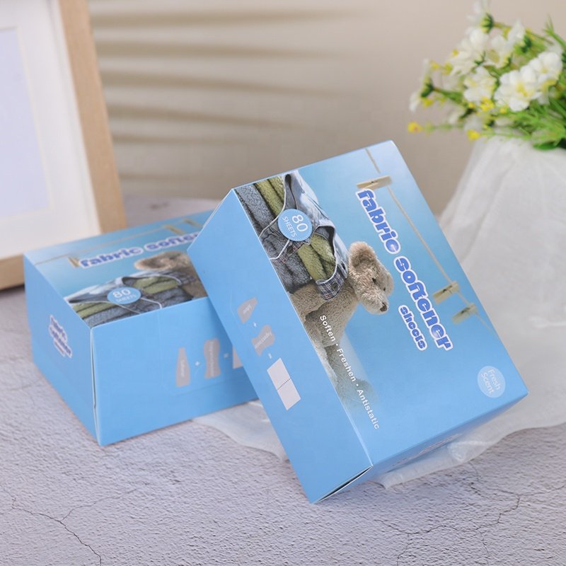 Fresh Flavor Dryer Sheet Wholesale Organic Biodegradable Fabric Softener Eco Friendly Laundry Dryer Sheets
