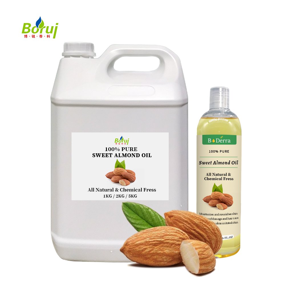 Pure Organic Sweet Almond Essential Oil Bulk Bitter Almond Oil Carrier Oils Cold Pressed Suppliers