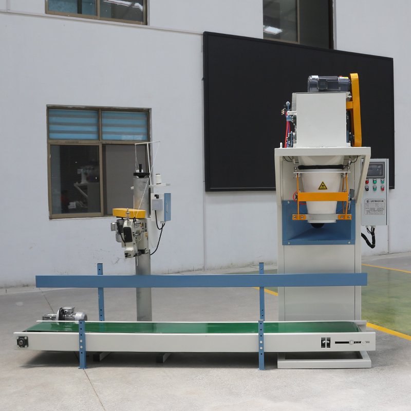 Industrial Fertilizer Portable Bagging Machine 50kg Organic Fertilizer Compost Packaging Manure Bagging Machine