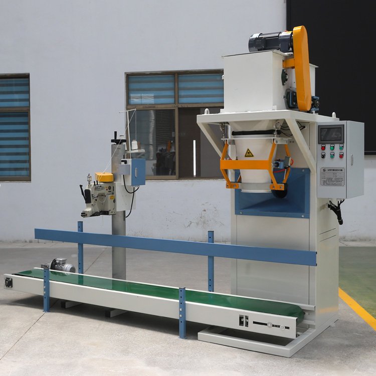 Industrial Fertilizer Portable Bagging Machine 50kg Organic Fertilizer Compost Packaging Manure Bagging Machine