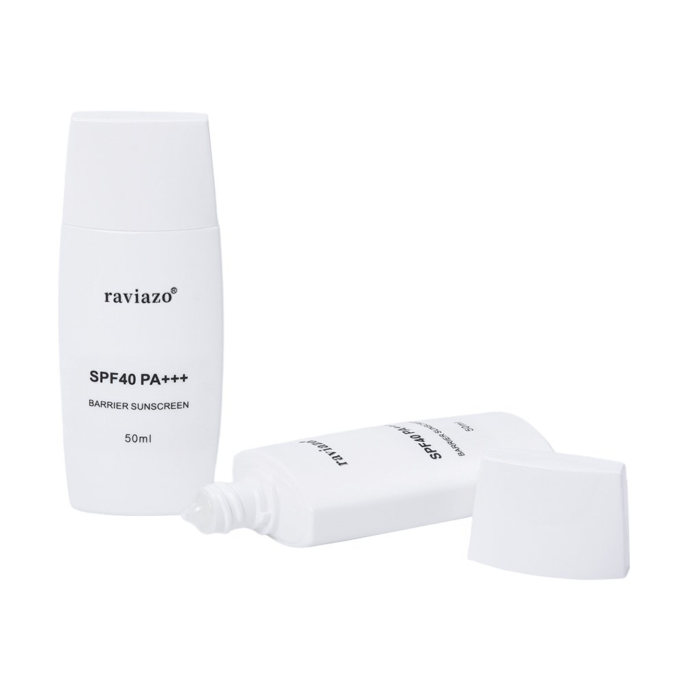 Organic Mineral Vegan Barrier Sunscreen Cream SPF 40 PA+++ Protection 50ml Face Cream with Herbal & Chemical Ingredients