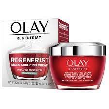 Olay Regenerist Micro-Sculpting Cream, Face Moisturizer for All Skin Types, 1.7 oz