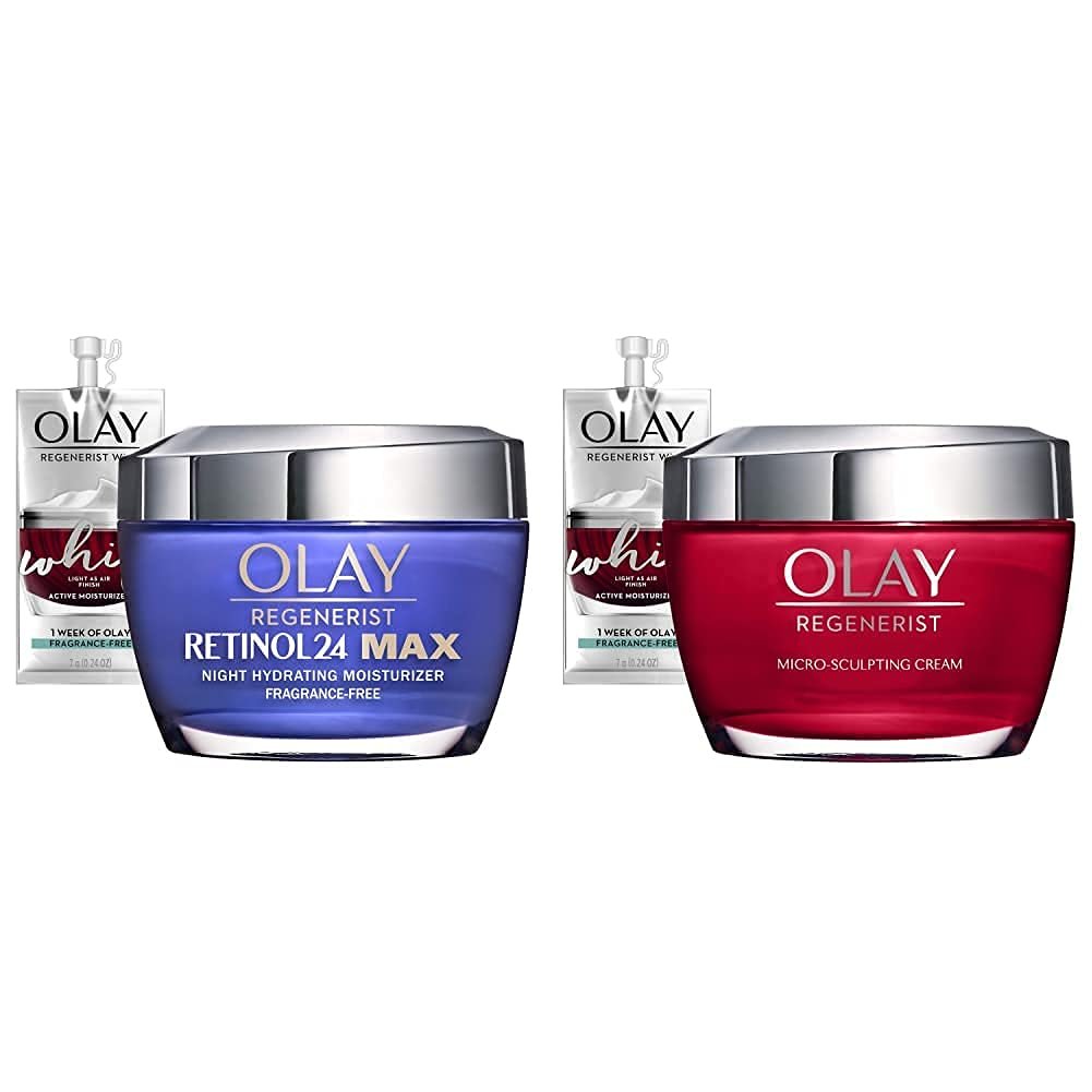Olay Regenerist Micro-Sculpting Cream, Face Moisturizer for All Skin Types, 1.7 oz
