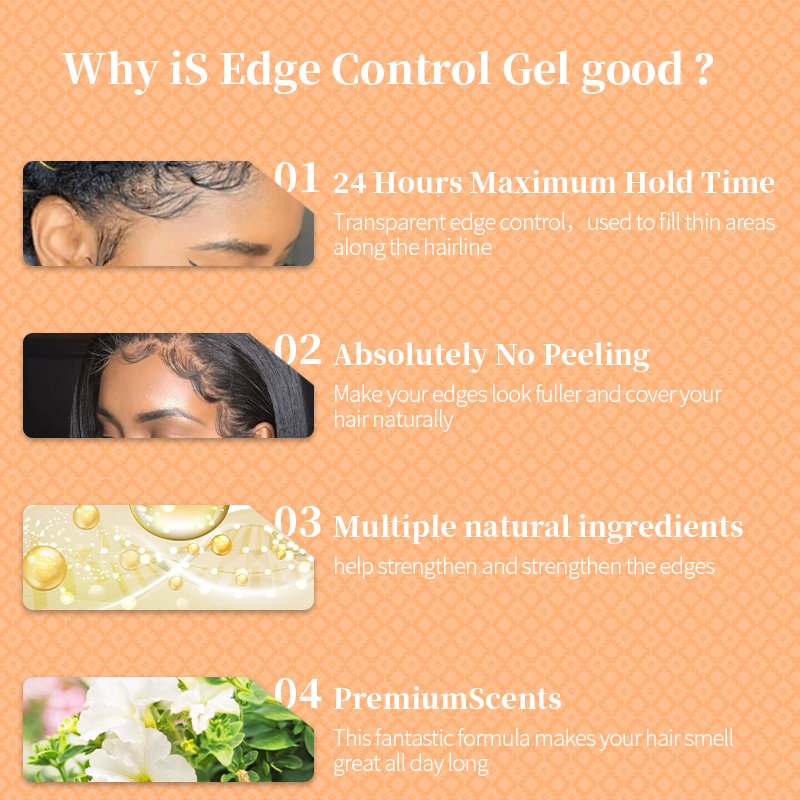 Customize private label 200g neat braid conditioning shining hair gel strong hold edge control Hair Wax Styling Gel