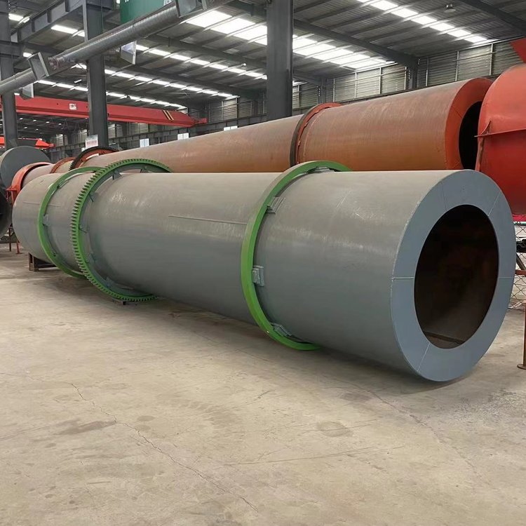 Wood Chips Biomass Fertilizer Rotary Drum Dryer Sawdust Fertilizer Drying Machine