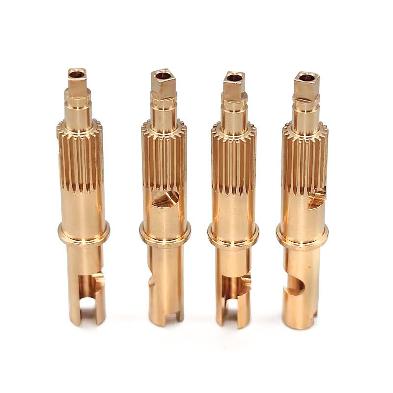 Chinese Manufacturer Pneumatic Threaded Motorcycle Bolt Non-slip Brass Hex Organic Lock Nut Brass Press Fasteners