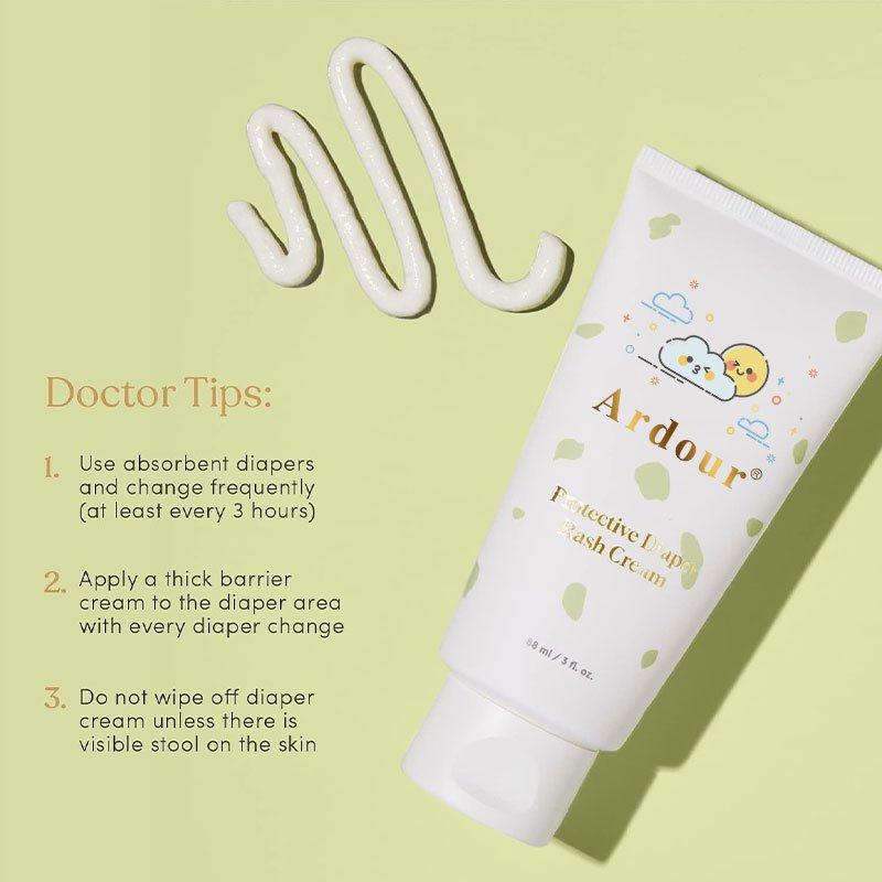 baby skin care Organic Protective Baby Diaper Rash Cream for Sensitive Skin 14% Zinc Oxide Rash Ointment Cream Soothes