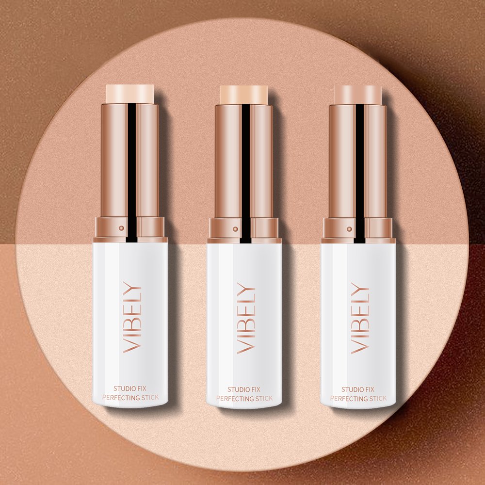 Makeup Highlighter Concealer Stick Brighten Skin Color Trimming Facial Contour Stick