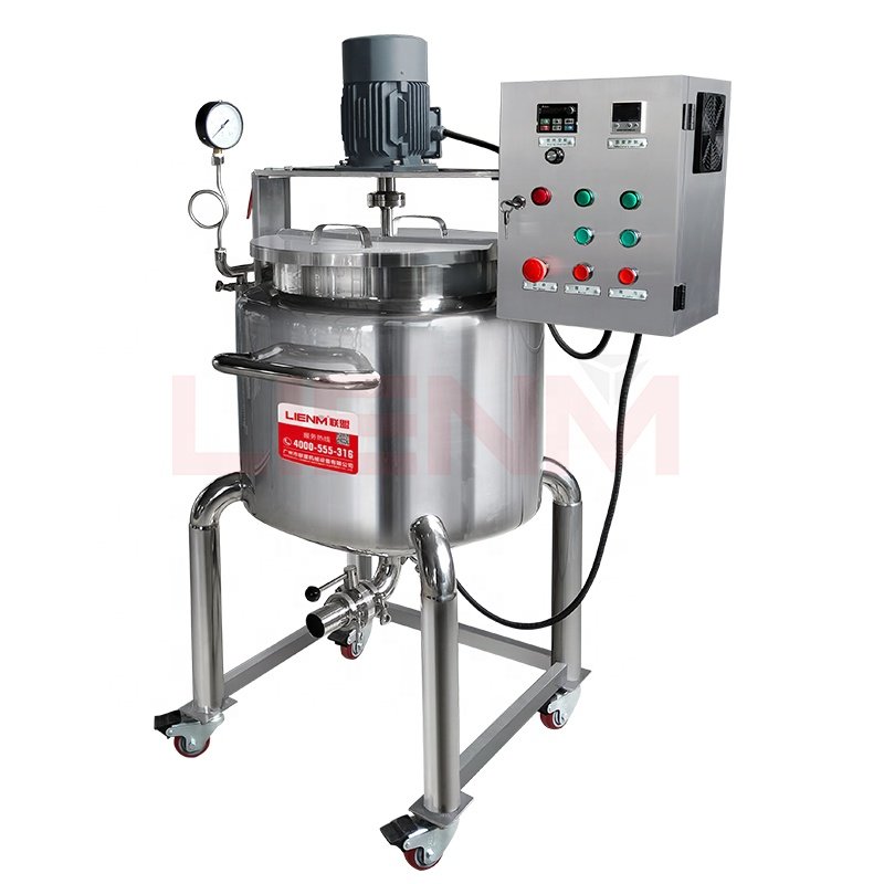 60L Liquid Organic Fertilizer/serum/hair Oil Making Machine Hair Gel Colloidal Mixer Machine Cosmetic Manufacturing Machinery