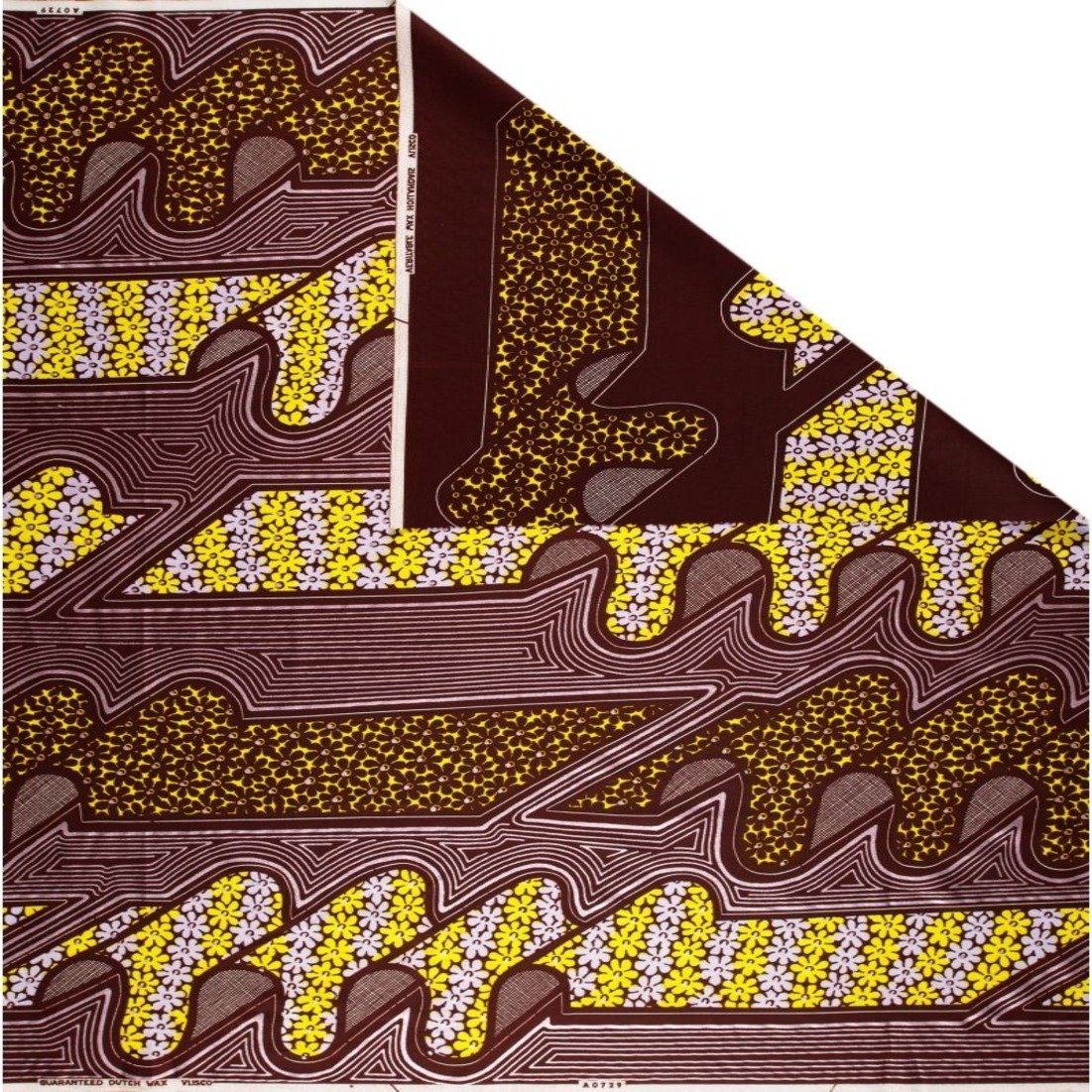 High-Quality African Wax Printed Fabric Holland Loincloth with Vibrant Patterns, Ideal for Traditional Wear and Custom Designs