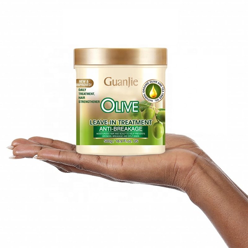Leave-In Conditioner Organic Natural Nourishing Hair Care New Products olive Moisturizing Curl Primer and Detangler