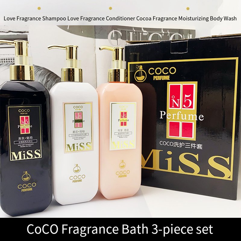 SKIH wholesale shampoo OEM/ODM private label new Hair care products 500ml three-piece organic shampoo, conditioner, body wash