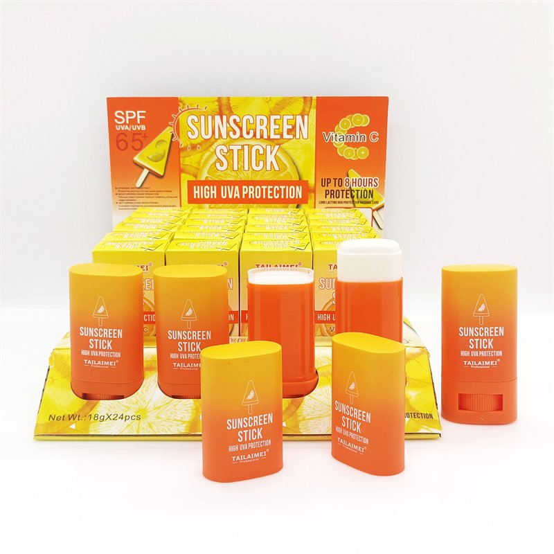 SC020 Spf Vitamin Waterproof Skin Care Stick ProtectFace Sun Block Cream Long Lasting Protect Body Sunscreen Facial Sun Cream