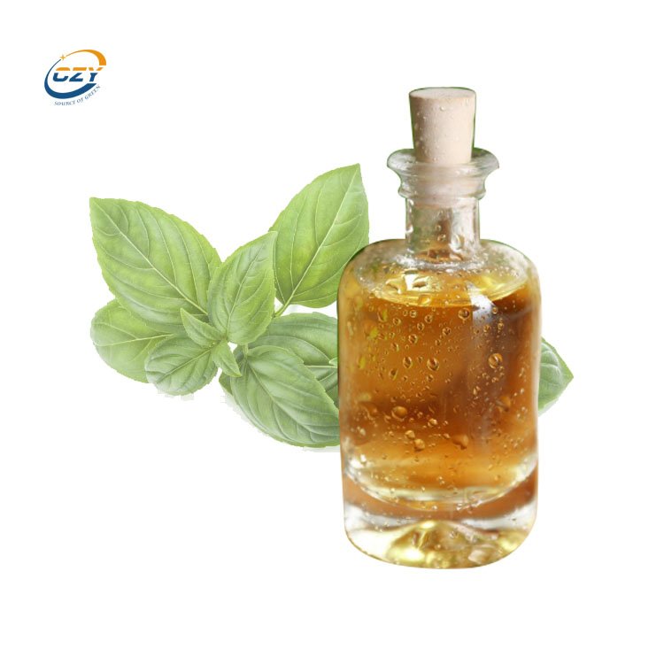 Factory Supply organic holy basil essential oil/lemon basil oil