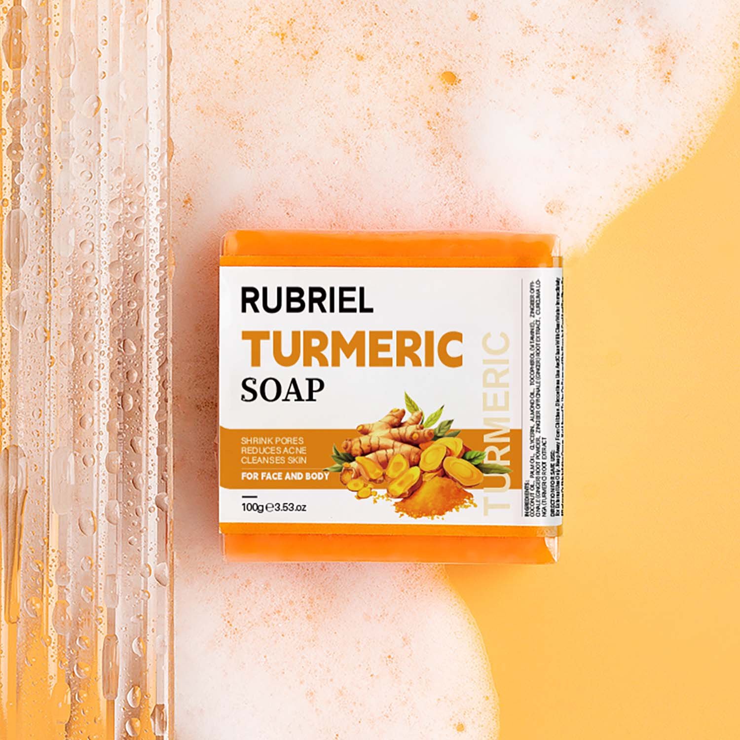 Goat Milk Silk/Turmeric /Ginger /Coffee/Sea Salt Handmade Soap Dead Sea Mud Natural Turmeric Soap