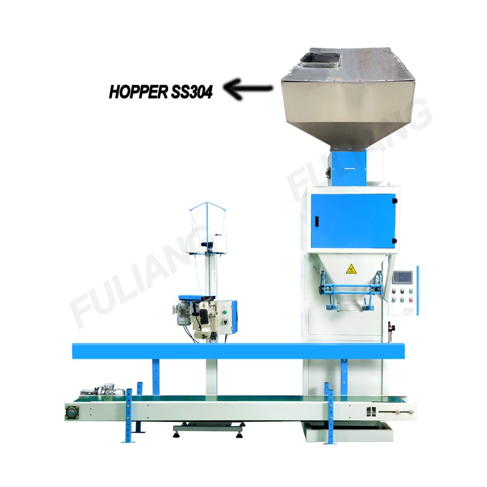 DCS 25kg 50kg Automatic Grain Doser Filler Granules Packing Machine for Rice Dosing Bags Filling Sewing Machine