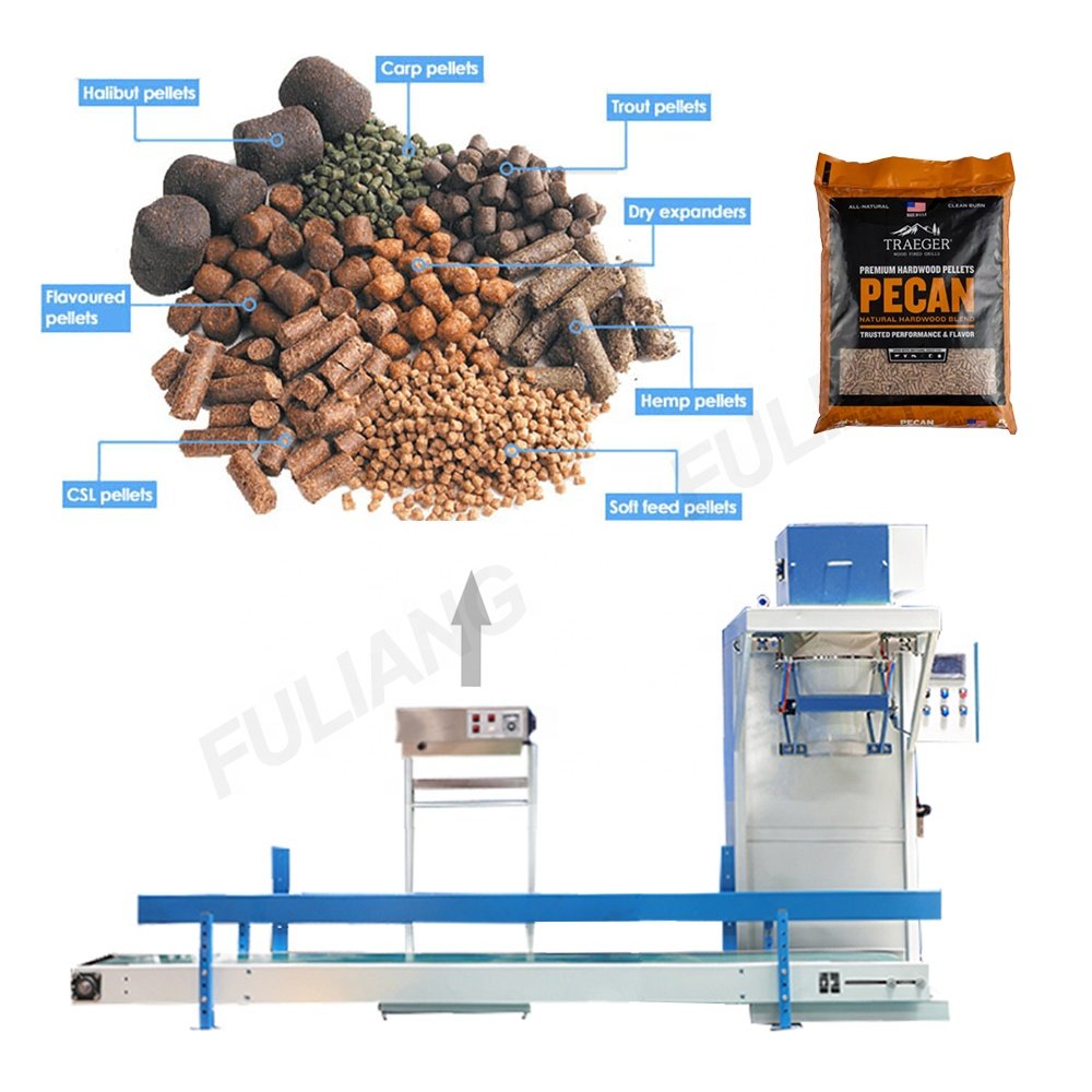 DCS 25kg 50kg Automatic Grain Doser Filler Granules Packing Machine for Rice Dosing Bags Filling Sewing Machine
