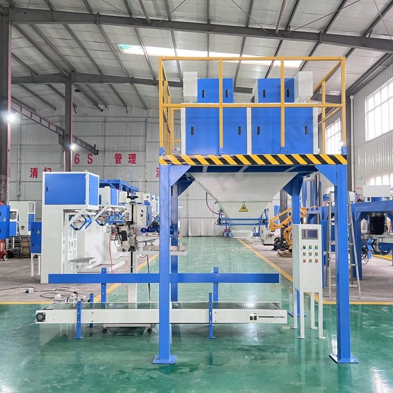 DCS 25kg 50kg Automatic Grain Doser Filler Granules Packing Machine for Rice Dosing Bags Filling Sewing Machine