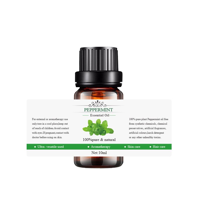 ODM/OEM Peppermint essential oil premium grade organic 100% pure skin care aromatherapy peppermint hair care essential oil