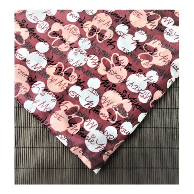 T/C90/10 45*45 110*76 Cotton Poplin Printed Polyester Cotton Pigment Printed Hot Sale Polyester Cotton Paper 40 GSM