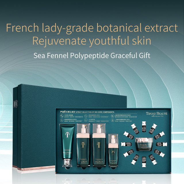 Sea Fennel Skin Care Collection - Facial Moisturizer Anti-Aging Hydration Kit Natural Organic Face Beauty Care Set