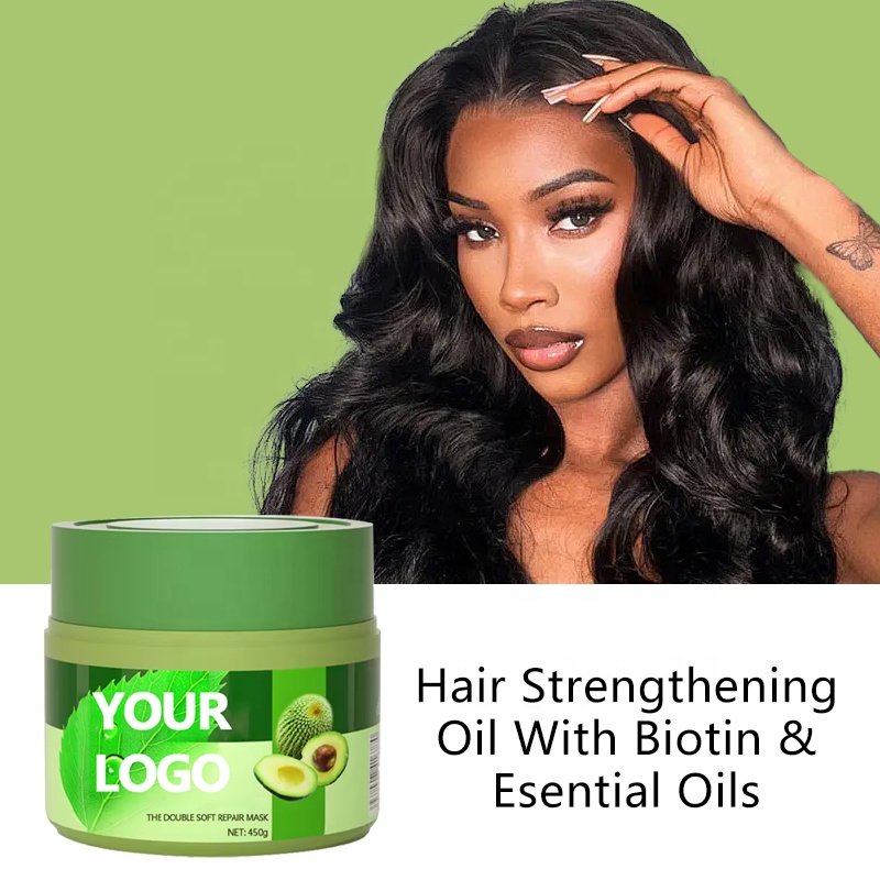 Treatment Hair Mask For Dry Hair Repairing Avocado Oil Hairmask Moisturizing Treatment Organic Herbal Hair Mask