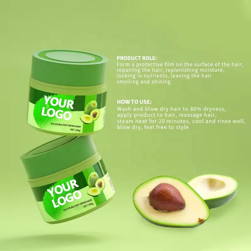 Treatment Hair Mask For Dry Hair Repairing Avocado Oil Hairmask Moisturizing Treatment Organic Herbal Hair Mask
