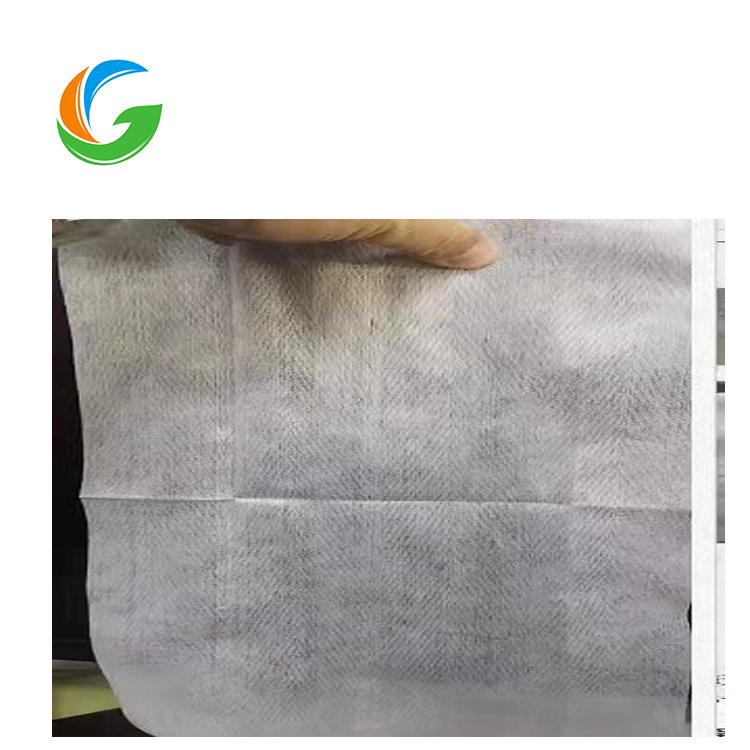 Golden Biodegradable 100% Bamboo Viscose fiber Spunlace Non Woven Fabric 100% Viscose For Wet Wipes/Disposable Soft Towels