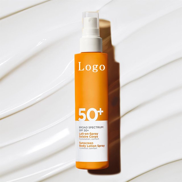 Wholesale Organic Body Skin Care Sunscreen Spray SPF50+ Pa++ To Prevent UVA/UVB Radiation Long Lasting Waterproof Deodorization