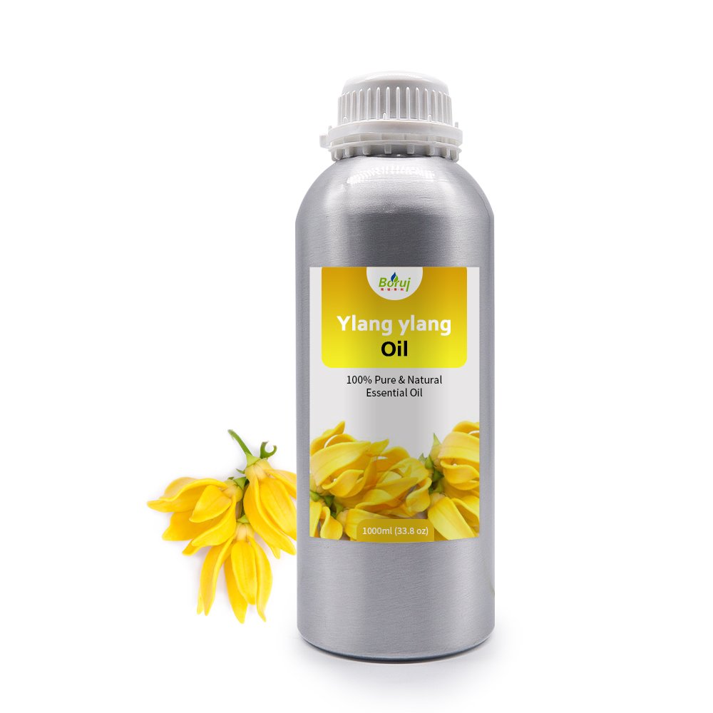 High Quality 100% Natural Organic Ylang Ylang Essential Oil Body Whitening and Aromatic Treatment Oil 10ml Bottle