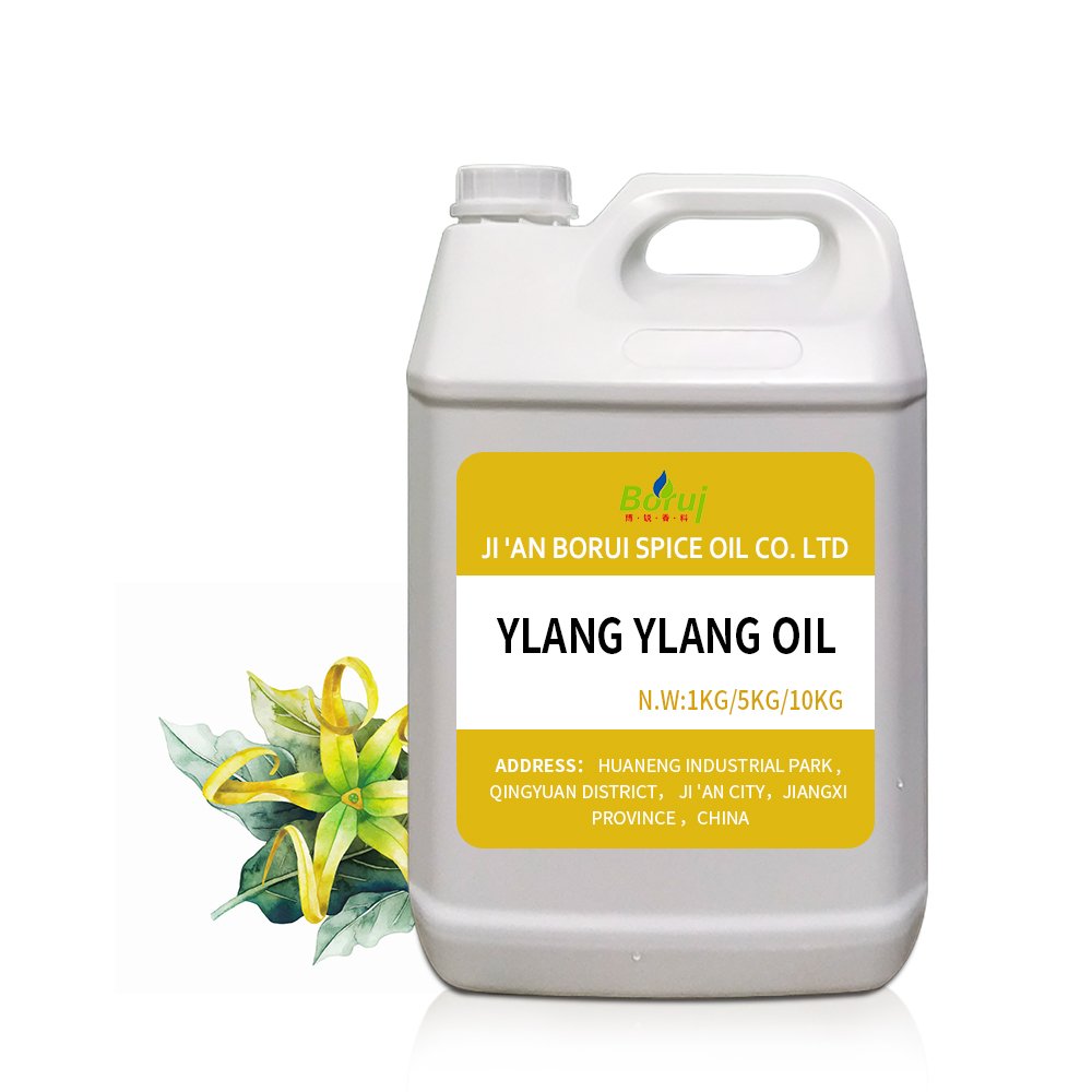 High Quality 100% Natural Organic Ylang Ylang Essential Oil Body Whitening and Aromatic Treatment Oil 10ml Bottle