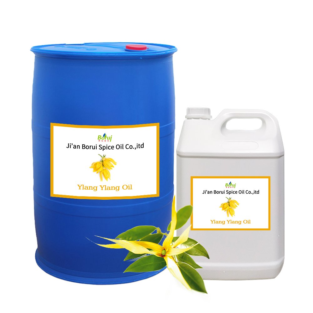 High Quality 100% Natural Organic Ylang Ylang Essential Oil Body Whitening and Aromatic Treatment Oil 10ml Bottle