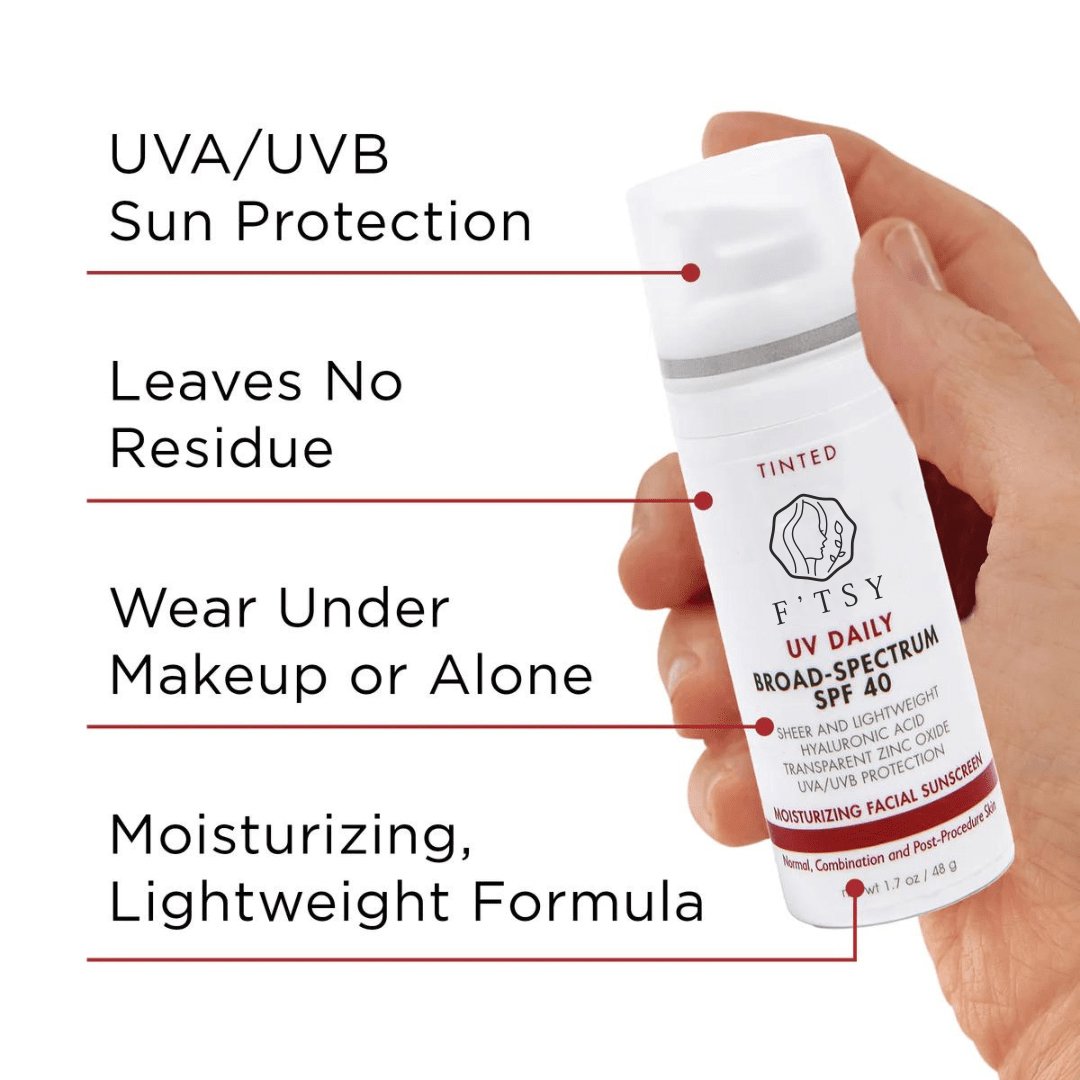 Private Label Spf40 Daily UVA UVB Broad Spectrum Lightweight Moisturizing Hydrating Sunscreen
