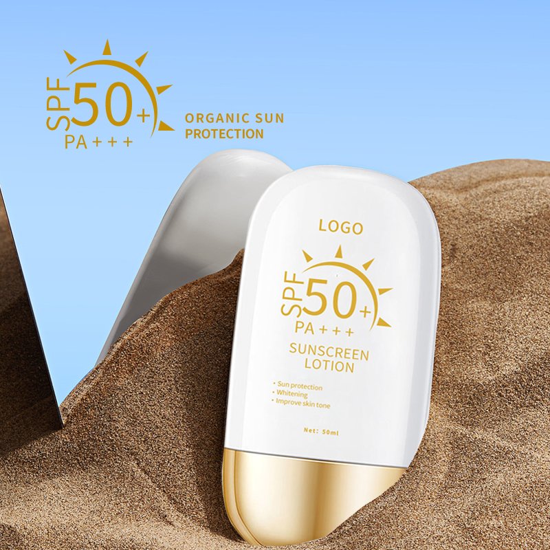 OEM Factory Sample 40G Safe UVA UVB High UV SPF 30 Water Proof Water Resistant Sunscreen Lotion