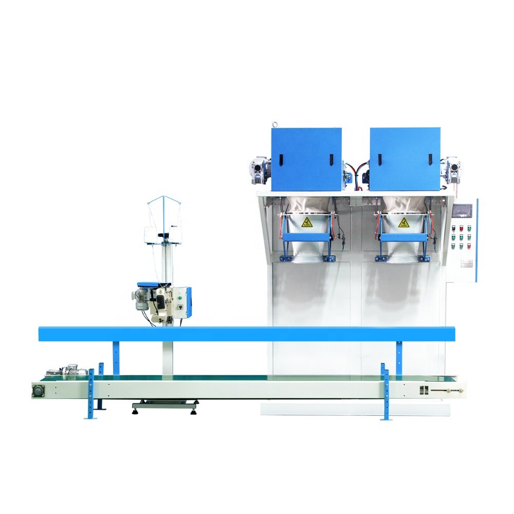 Compost fertilizer NPK Organic fertilizer granule bagging/packing machine production line
