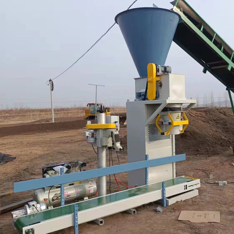 15kg 25kg 50kg Automatic Soil Biochar Packaging Machine Sand Bags Compost Organic Fertilizer Bagging Filling Packing Machine