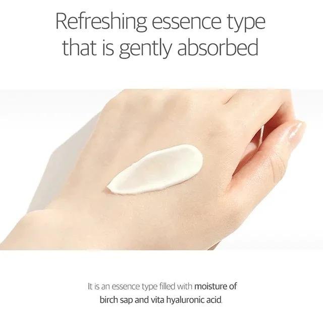 Korean Round Lab Birch Juice Moisturizing Sunscreen Spf 50 Pa++++ Sun Protection Cream Skin Care Facial Whitening Gel Lotion