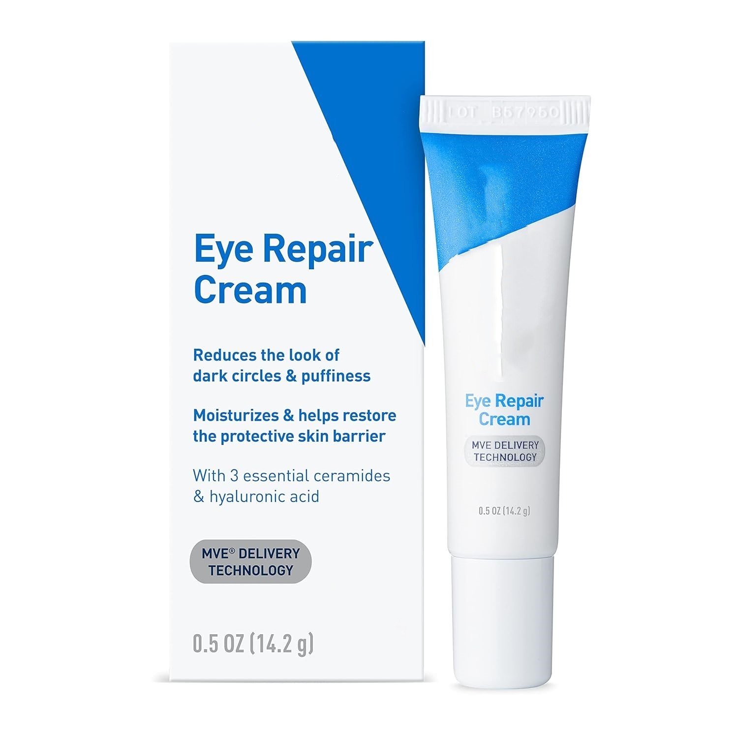 Cerav Eye Repair Cream Under Eye Cream for Dark Circles and Puffiness Suitable for Delicate Skin Under Eye Area