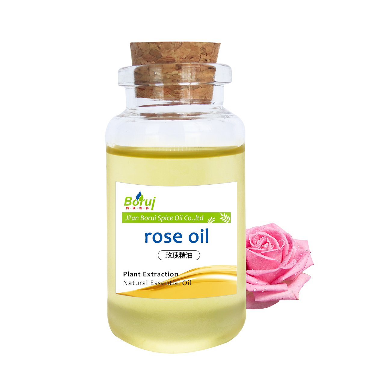 OEM Manufacturer Wholesale Organic 100% Natural Pure Rose Flower Essential Oil For Skin
