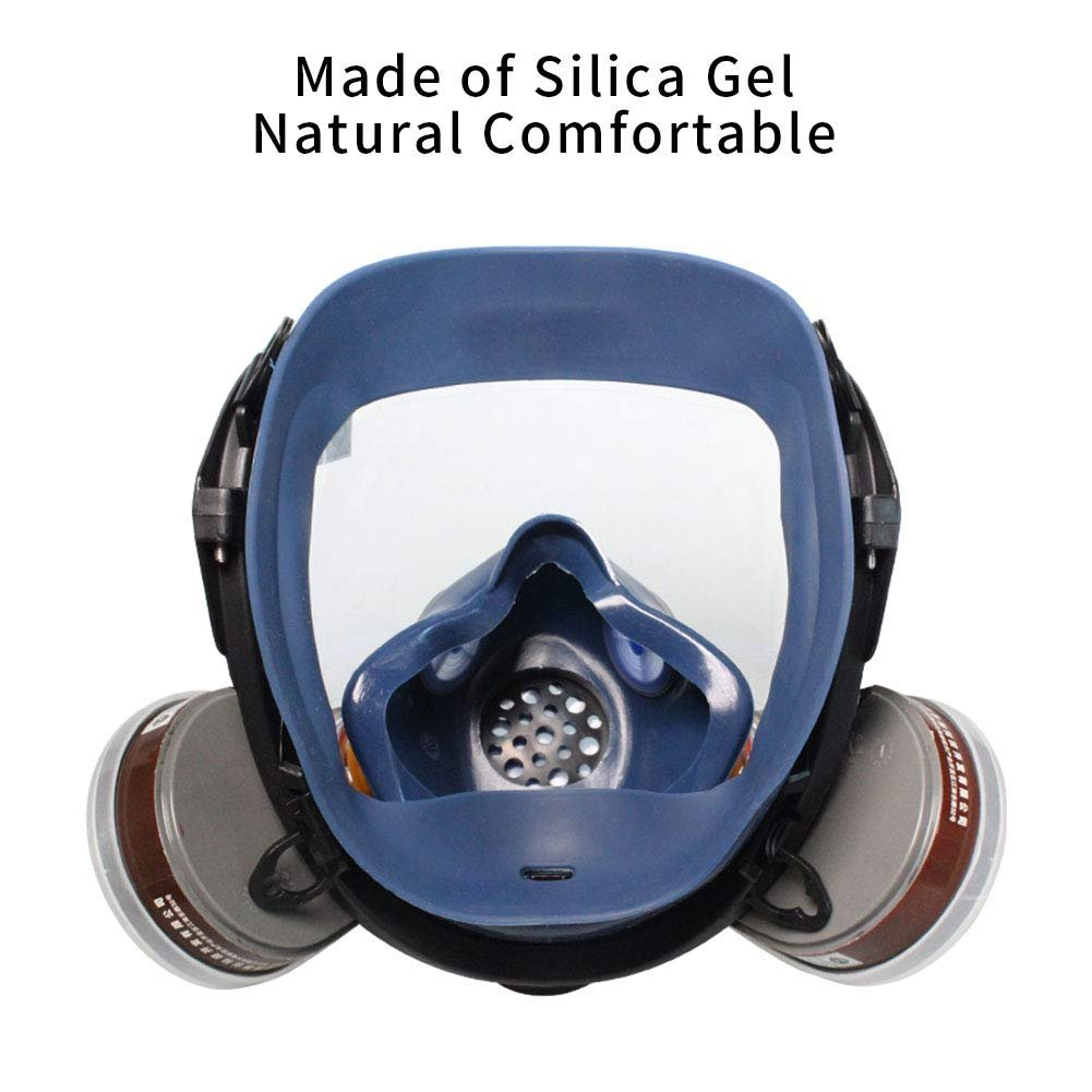 CNSTRONG Gas Mask Chemical Activated Carbon Cartridge Anti Dust Painting full face rubber protect face mask