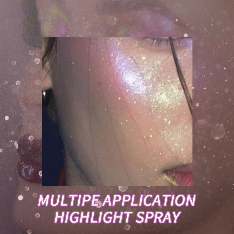 Waterproof Oil-control Matte Fixing Mist Glitter Face Setting Spray Moisturizing Shimmer Makeup Spray Custom Setting Spray