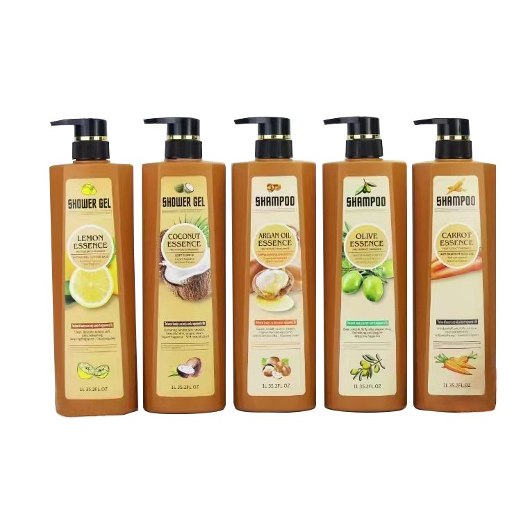 OEM Best Lemon Olive Aloe Vera Avocado Hair Care Shampoo with Anti-Dandruff and Anti-Itch Formula 1000ml