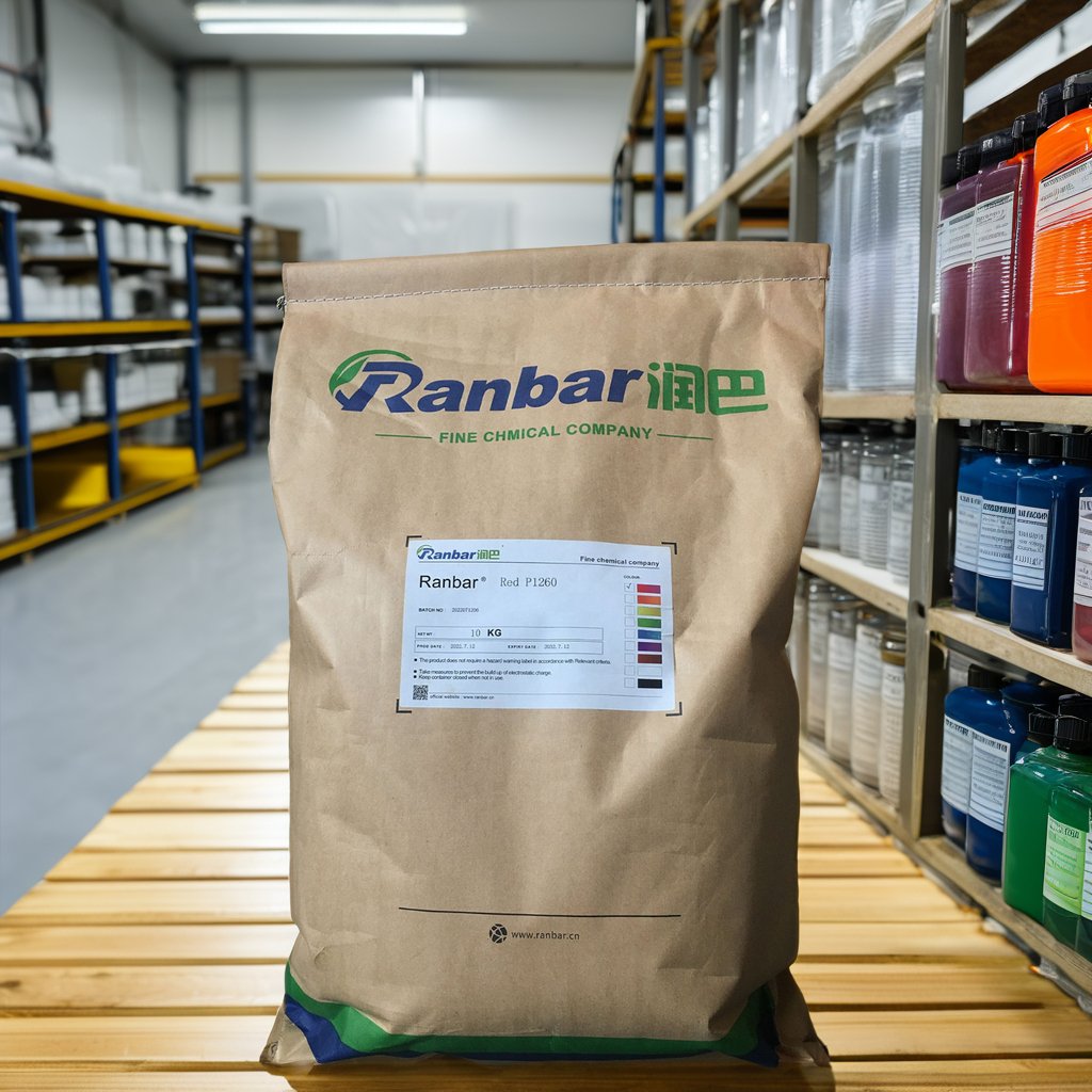 High Performance Organic Nano Size Pigment Minimum Order 1kg Pigment Red 149 Perylene Yellowish Transparent Powder Ranbar P1260