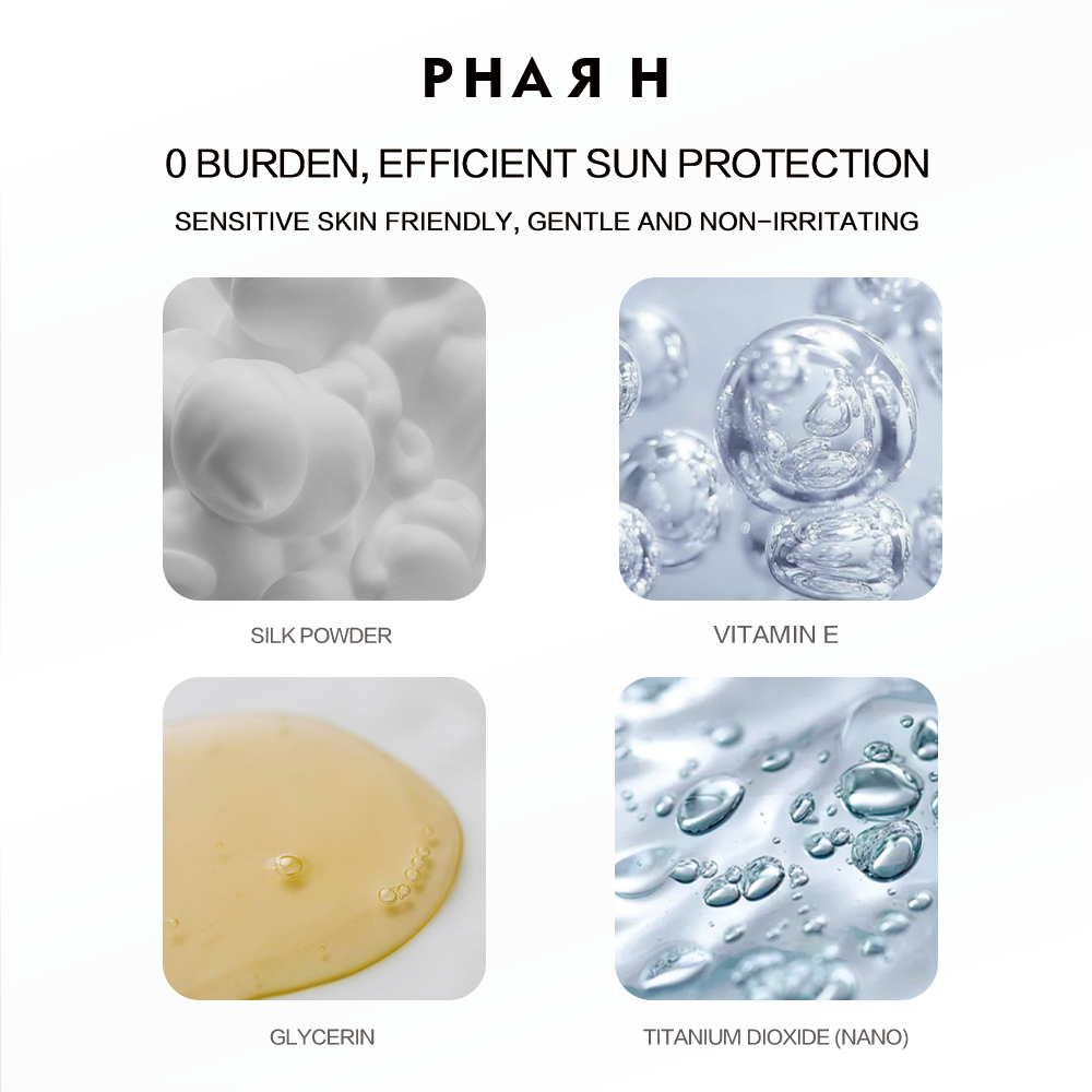 Private label sunscreen face lotion moisturizing antioxidant and organic vegan luxury uv protection cream for whole body